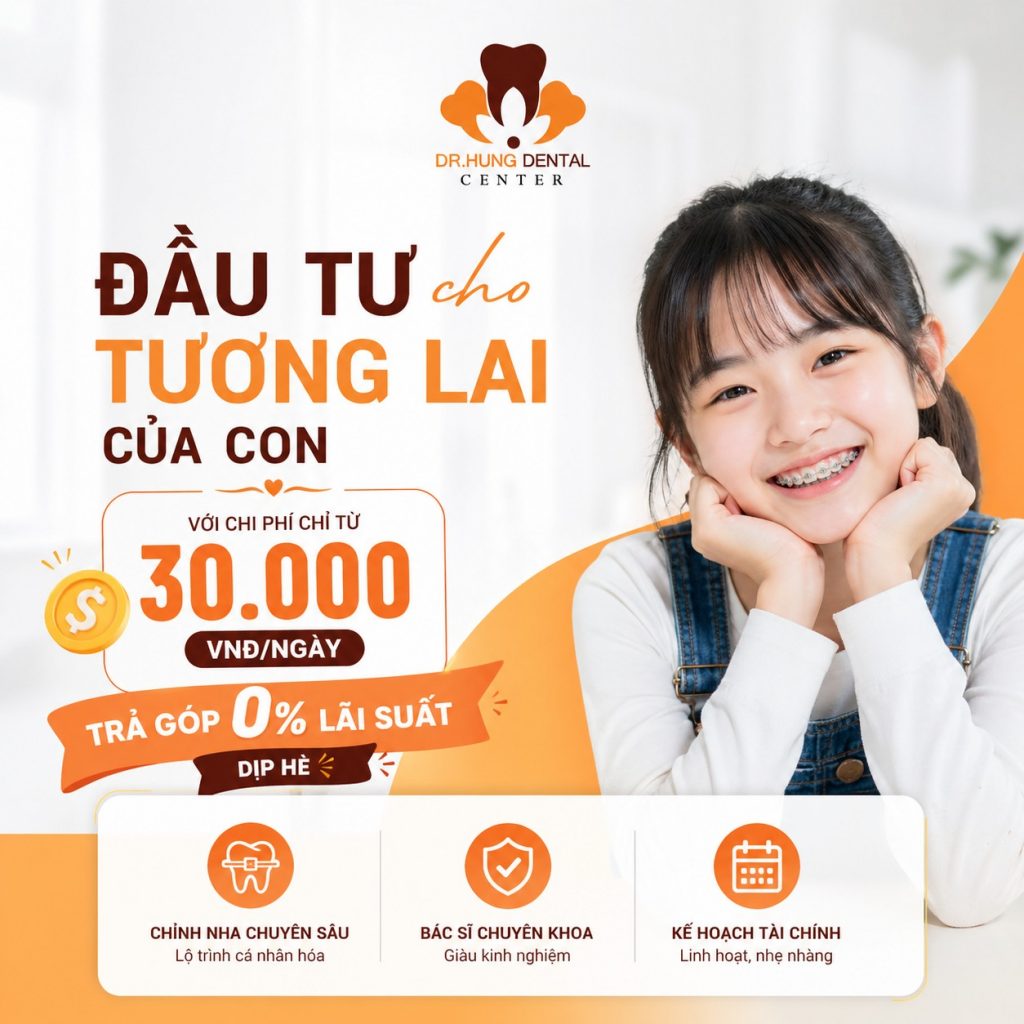 Niềng răng cho trẻ