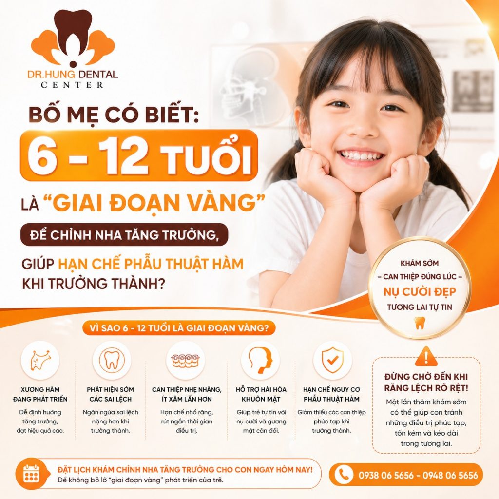 Niềng răng cho trẻ