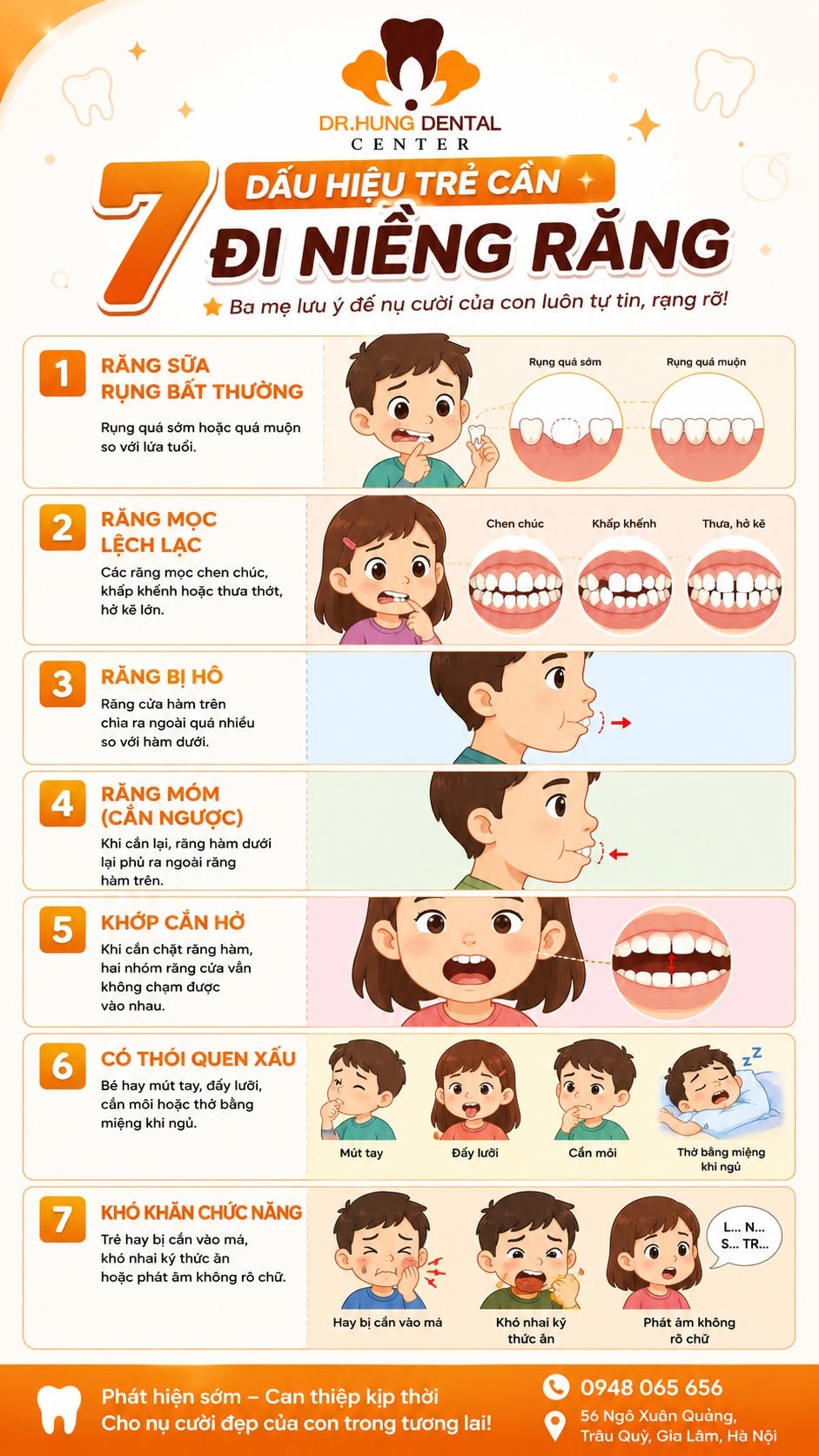 niềng răng trẻ em tại gia lâm