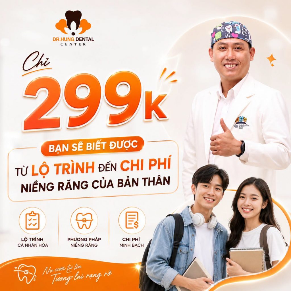 niềng răng cho sinh viên