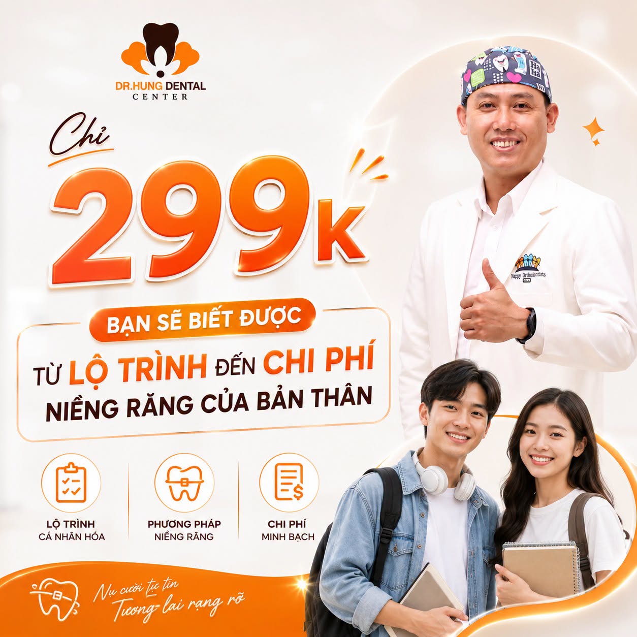 niềng răng cho sinh viên